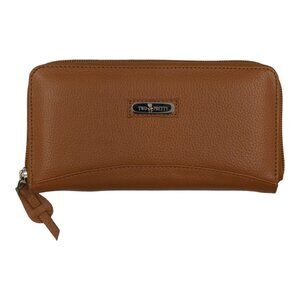 Zipper Wallet Brown